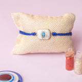 Evil Eye Thread Rakhi Pack of 3 Assorted Design (Roli+Chawal)