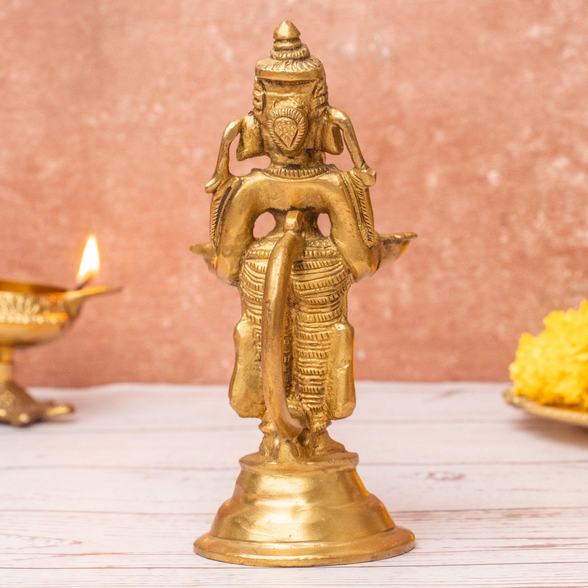 Lord Ganesha Aarti with 2 Diya