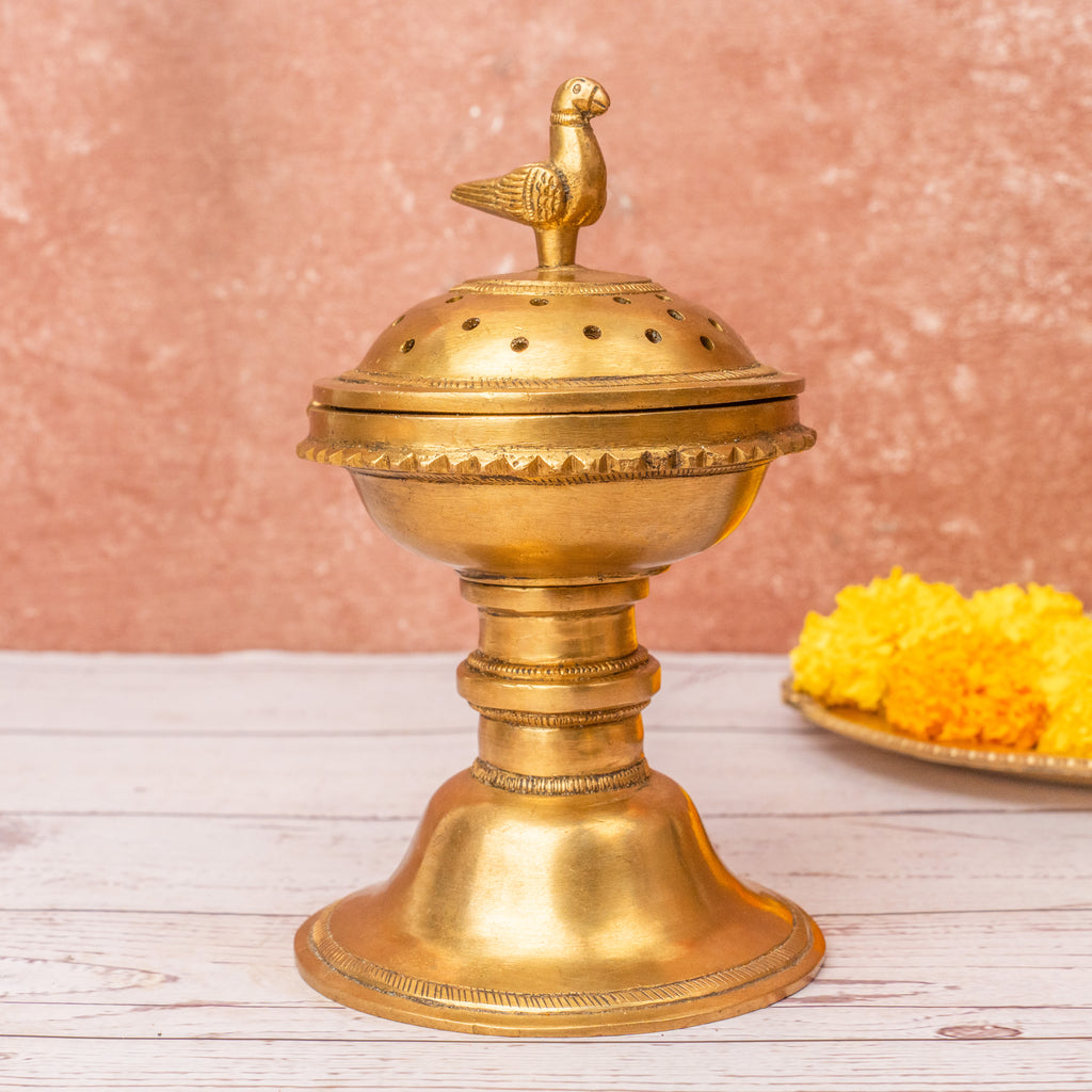 Handcrafted Parrot Incense Burner/Dhoop Dani