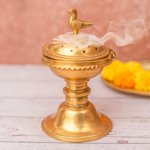 Handcrafted Parrot Incense Burner/Dhoop Dani