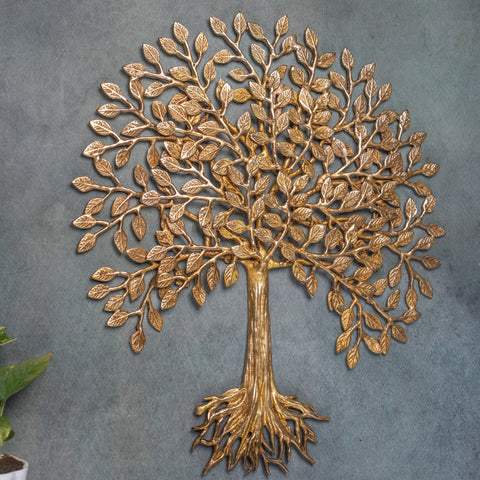 Brass Kalpvriksha tree Wall Hanging