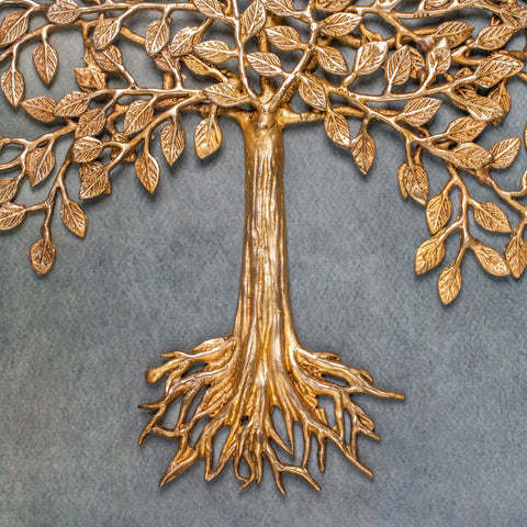 Brass Kalpvriksha tree Wall Hanging