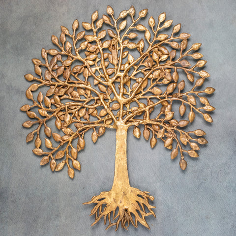 Brass Kalpvriksha tree Wall Hanging