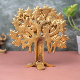 Kalpavriksha Brass Tree with Two Birds on Branch
