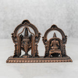 Copper Tirupati Balaji Laxmi Venkateshwara Statue