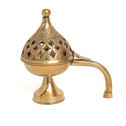 Brass Dhoop Stand with Candles Gift Hamper