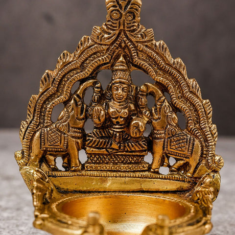 Laxmi Brass Diya | Traditional Oil Lamp