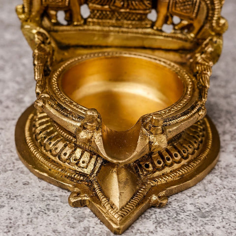 Laxmi Brass Diya | Traditional Oil Lamp