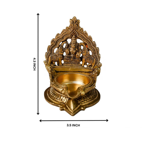 Laxmi Brass Diya | Traditional Oil Lamp