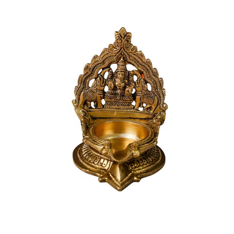 Laxmi Brass Diya | Traditional Oil Lamp