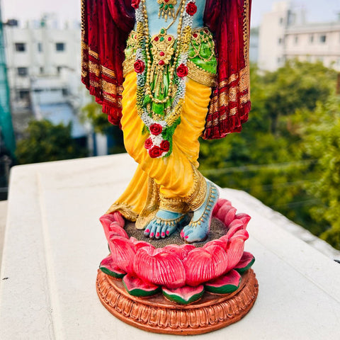 Marble Standing Krishna Idol