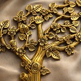 Brass Kalpavriksh Tree Wall Hanging for Home & Office Decor | 22 Inch