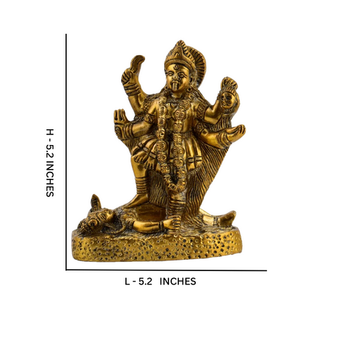 maa kali,kapalini,kali mata,Bhadra Kali,Chinnamasta,chamunda,Brass Maa Kali on Shiva Statue