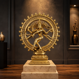 Handcrafted Brass Nataraja Statue for Home Décor | 18 Inch