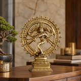 Handcrafted Brass Nataraja Statue for Home Décor | 18 Inch