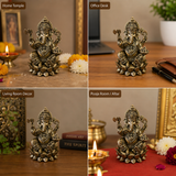 Super fine Brass Ganesha Statue