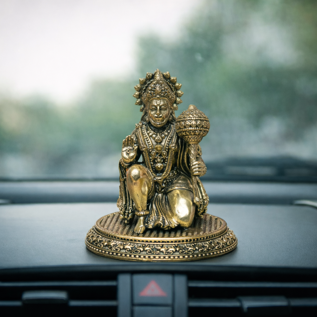 Super Fine Brass Hanuman Statue