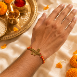 Divine Shiva Rakhi Designer Collection – Set of 3 with Roli Chawal