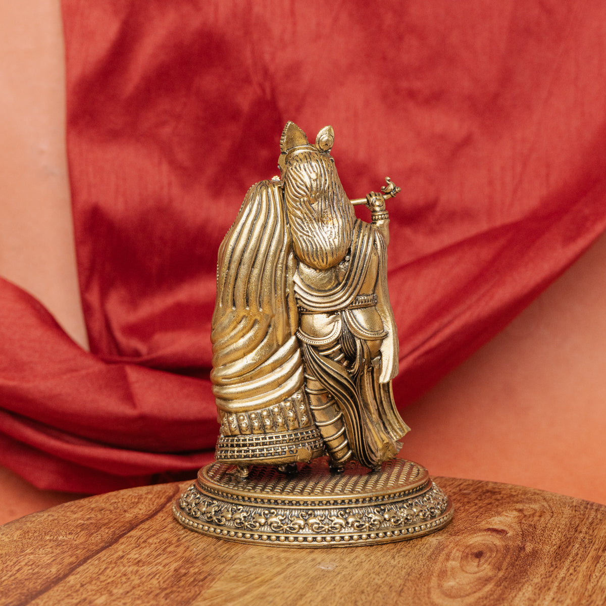 Superfine Radha Krishna Brass Statue ( Big )