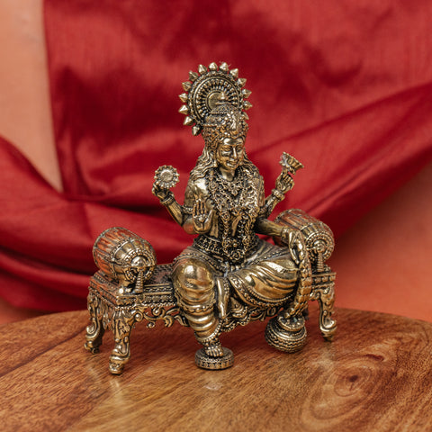 Super Fine Brass Laxmi Statue