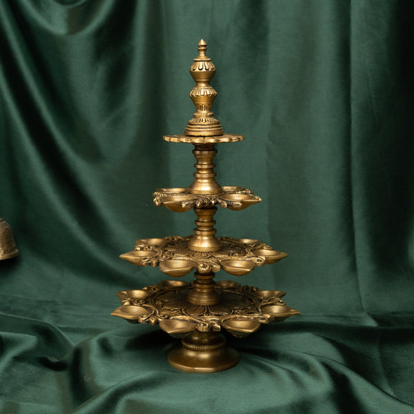 Brass Annam Vilakku Lamp/Diya for Pooja Rituals