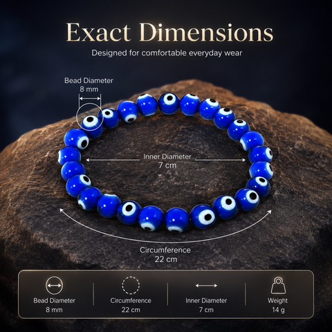 Evil Eye Bracelet for Protection from Nazar