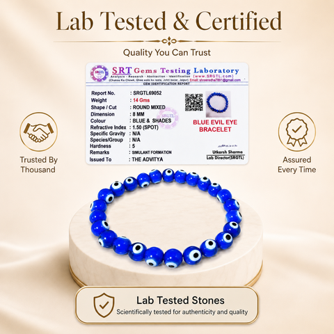 Evil Eye Bracelet for Protection from Nazar