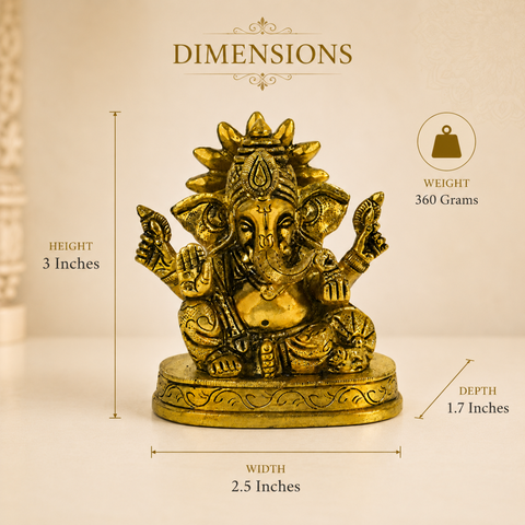 Ganesha With Sun (Small)