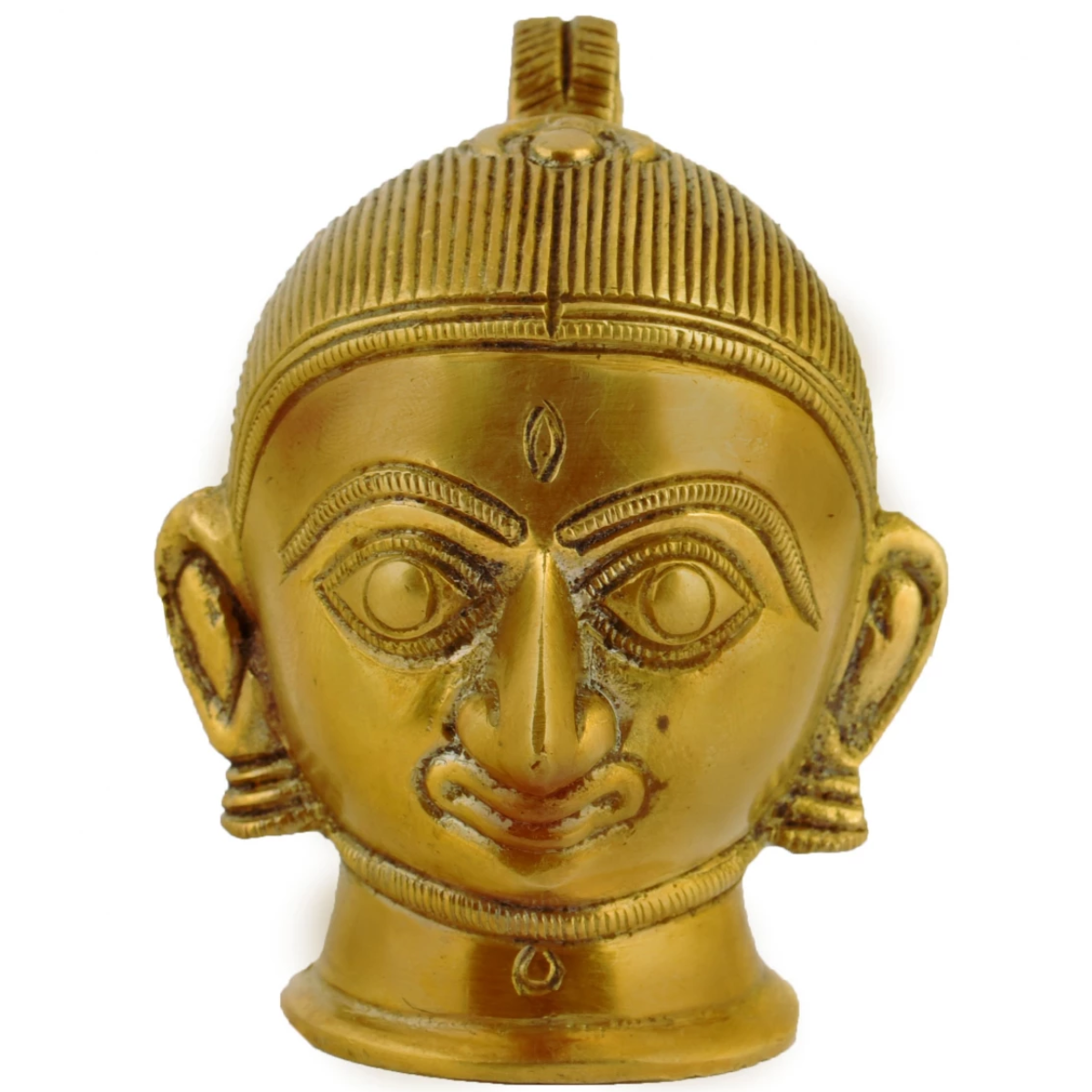 Brass Gauri Head Statue