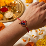 Spinner kids Rakhi Pack of 3 with Roli chawal (mix designs)