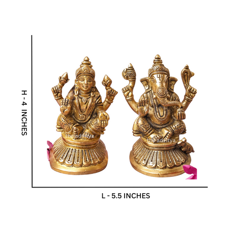 Vighneswari,Vakratund Laksmi,Ganesh Laxmi , Lambodari Lakshmi, Ganesha with Laxmi on High Base