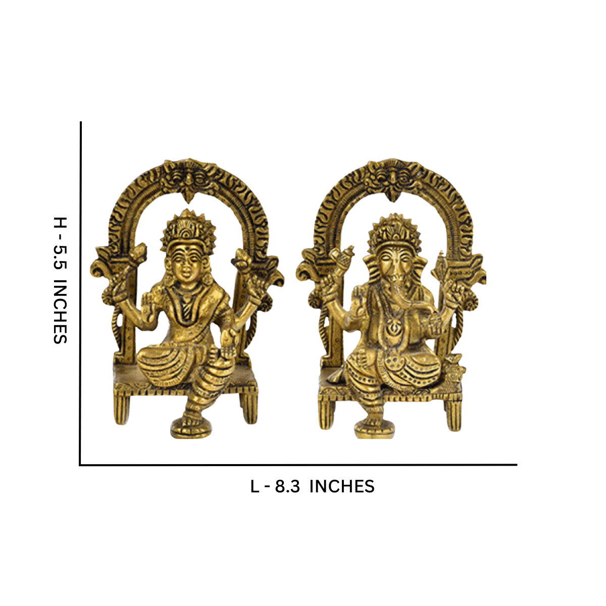 Vighneswari,Vakratund Laksmi,Ganesh Laxmi , Lambodari Lakshmi,Ganesh Laxmi With Ring On Base