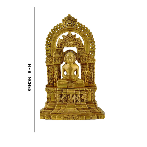 Vardhamana,Tirthankara,Mahavir, Jitendra,Mahaveera - Jain Tirthankara Brass Statue