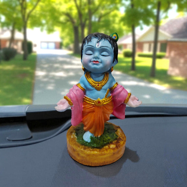 Resin Baby Krishna Figurine