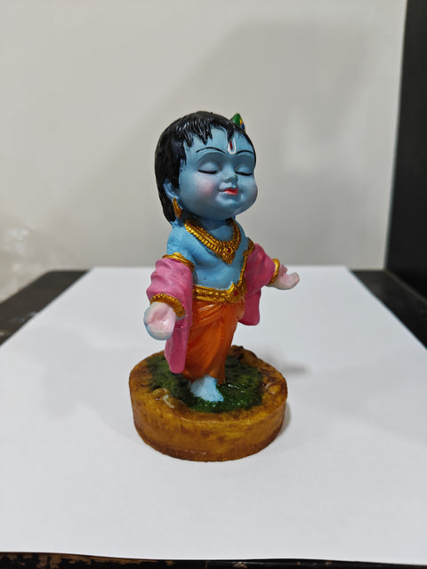 Resin Baby Krishna Figurine