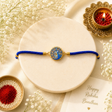 Peacock Designer Rakhi with Premium Adjustable Thread with Roli Chawal