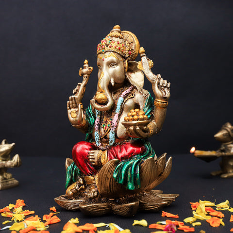 Resin Ganesha Statue