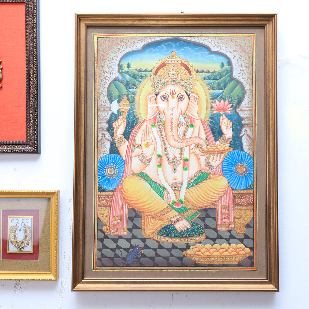 Lord Ganesh Framed Painting