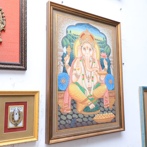 Lord Ganesh Framed Painting