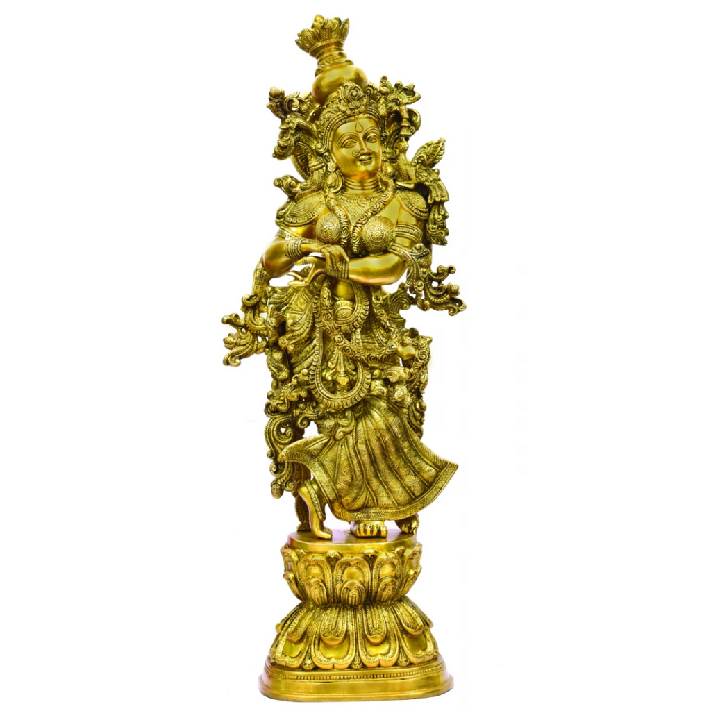 Radha,RadhaKrishna, Radhe, Radheshyam,Superfine Standing Radha Statue