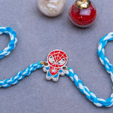 Kids Superhero Spiderman Rakhi for With Roli Chawal