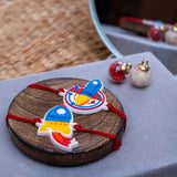 Kids Rocket Rakhi Roli Chawal (Pack of 2)