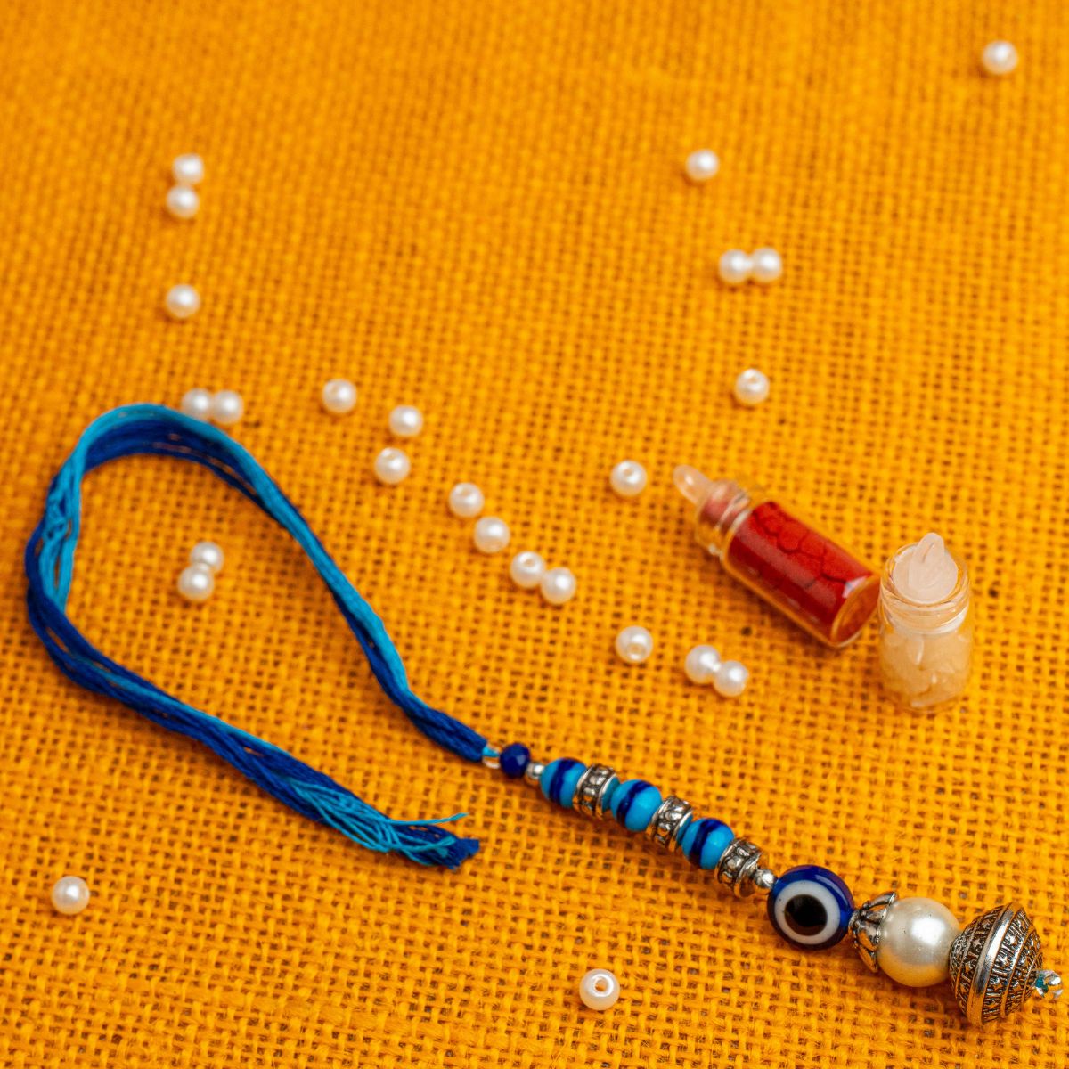 Evil Eye Lumba for Bhabhi (Roli + Chawal)