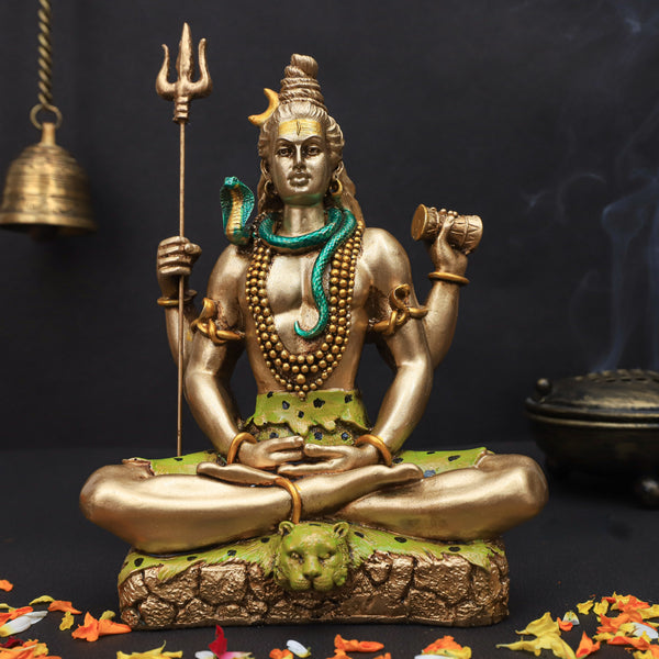 Big Resin Lord Shiva Statue