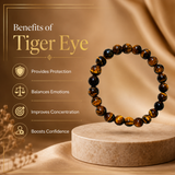 Tiger Eye Bracelet to Boost Confidence & Provide Protection