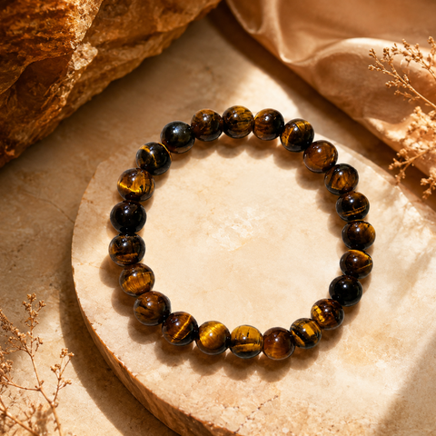 Tiger Eye Bracelet to Boost Confidence & Provide Protection