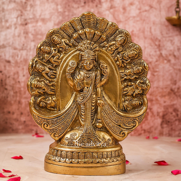 Vishnu Dashavatar Brass Sculpture