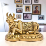 Nandi- Bull Sitting On Base
