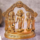 Shri Ram Darbar Statue with Surya Prabhavali
