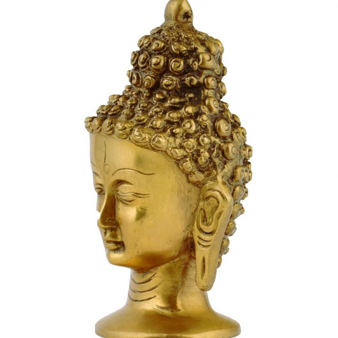 Tathagatah,Siddhartha Gautama,Supreme Buddha,Gautam Buddha,Brass Buddha Head